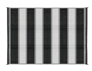 6'X9' Outdoor Mat-Charcoa