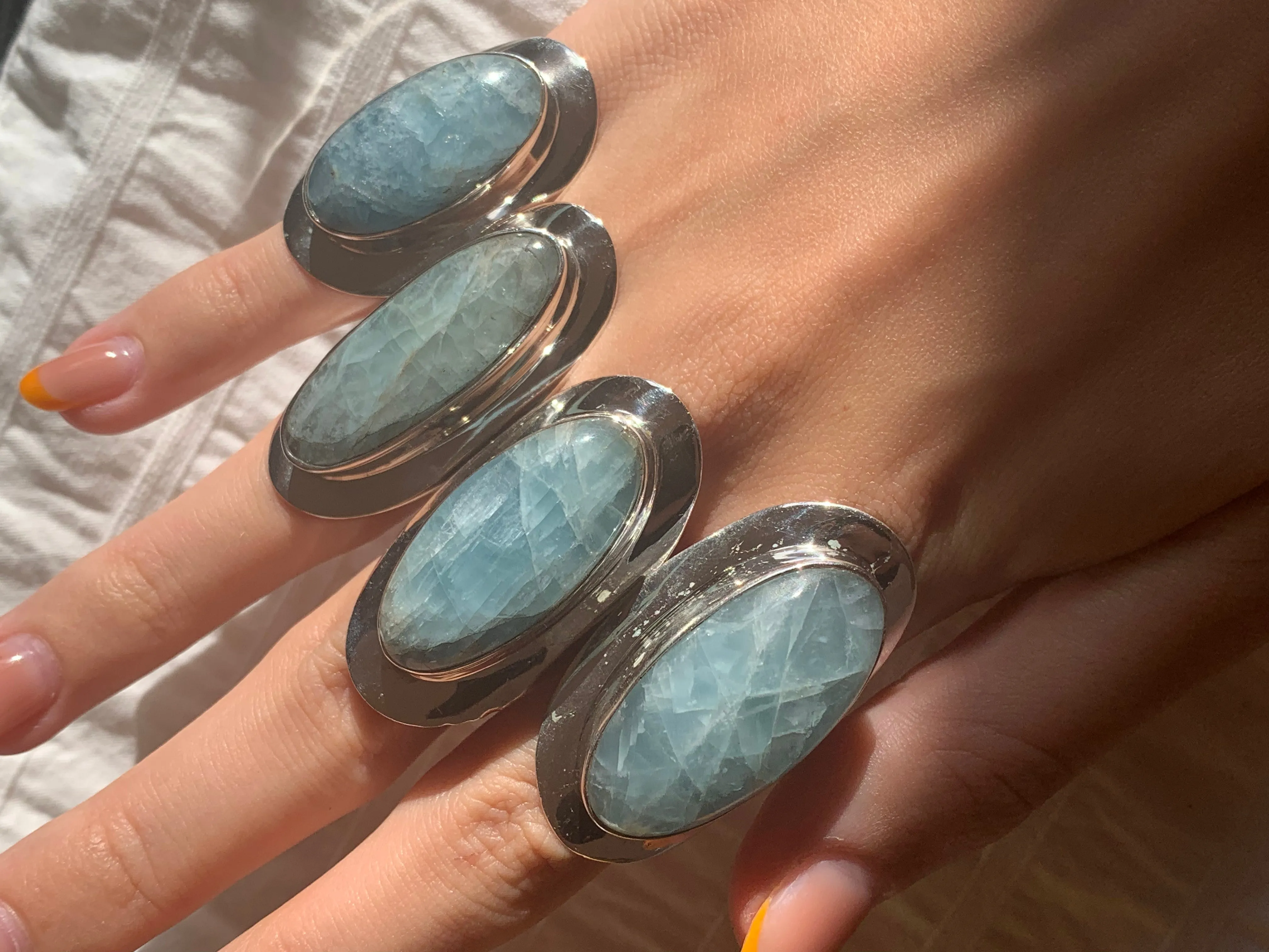 Aquamarine Dinah Ring - Oval