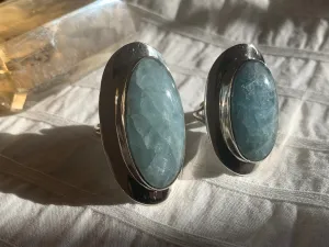 Aquamarine Dinah Ring - Oval