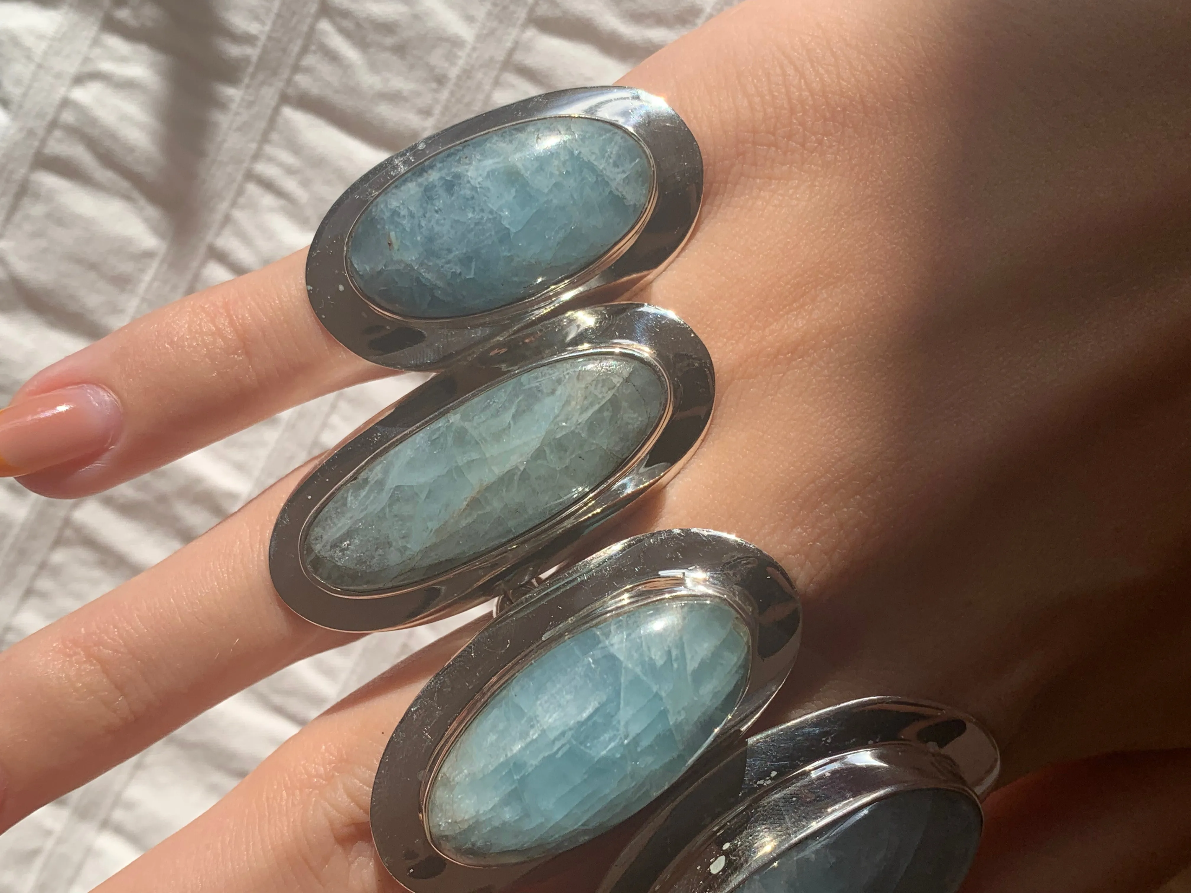 Aquamarine Dinah Ring - Oval