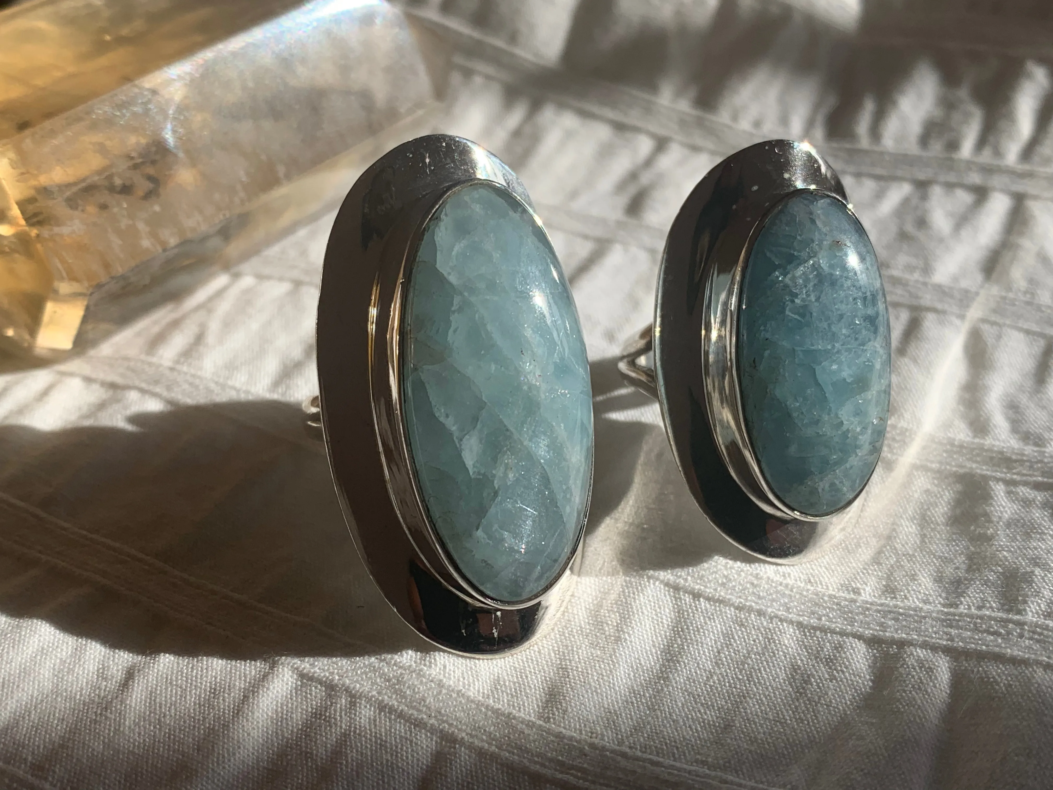 Aquamarine Dinah Ring - Oval