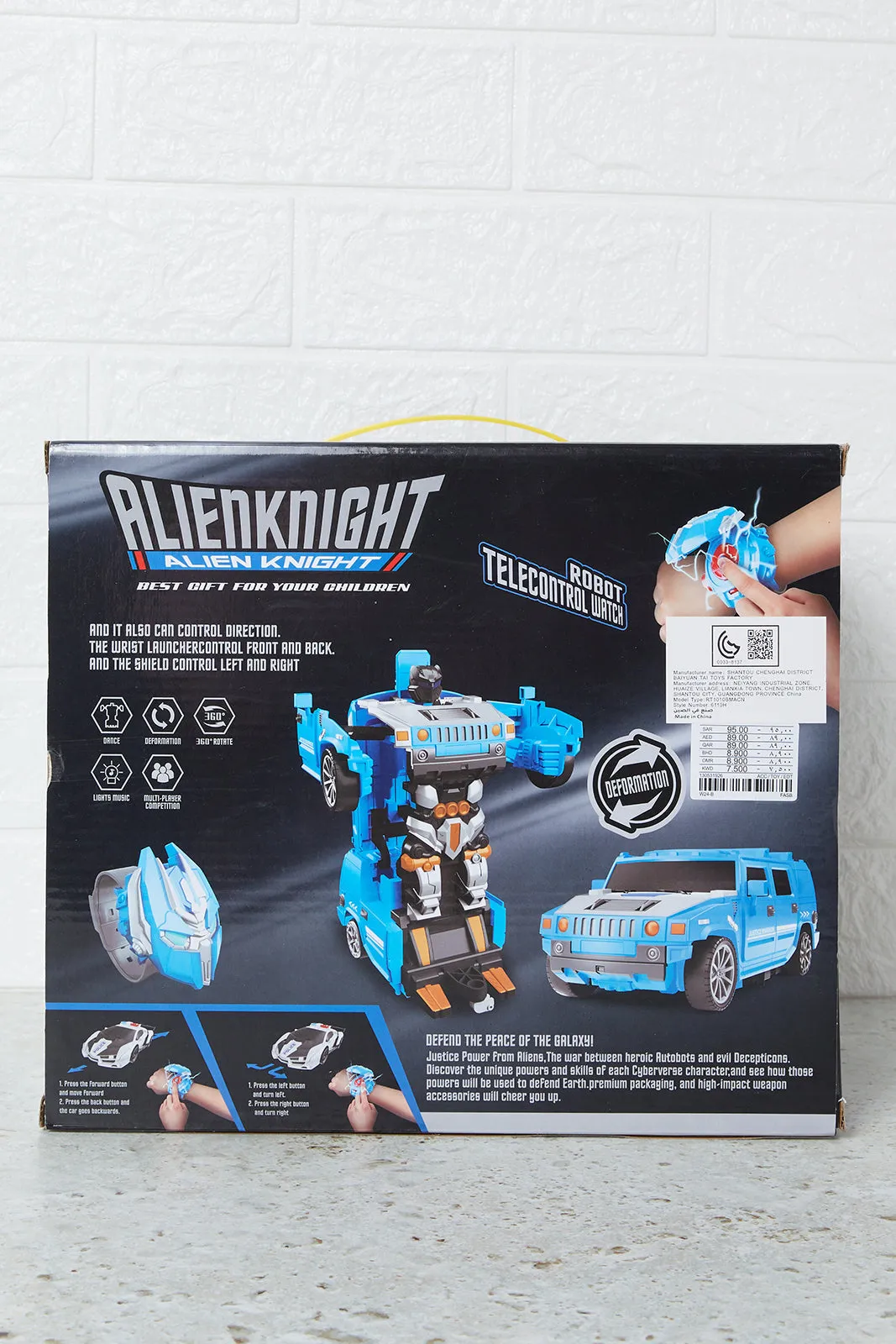 Assorted Align Night Transformers Toy With Light And Music