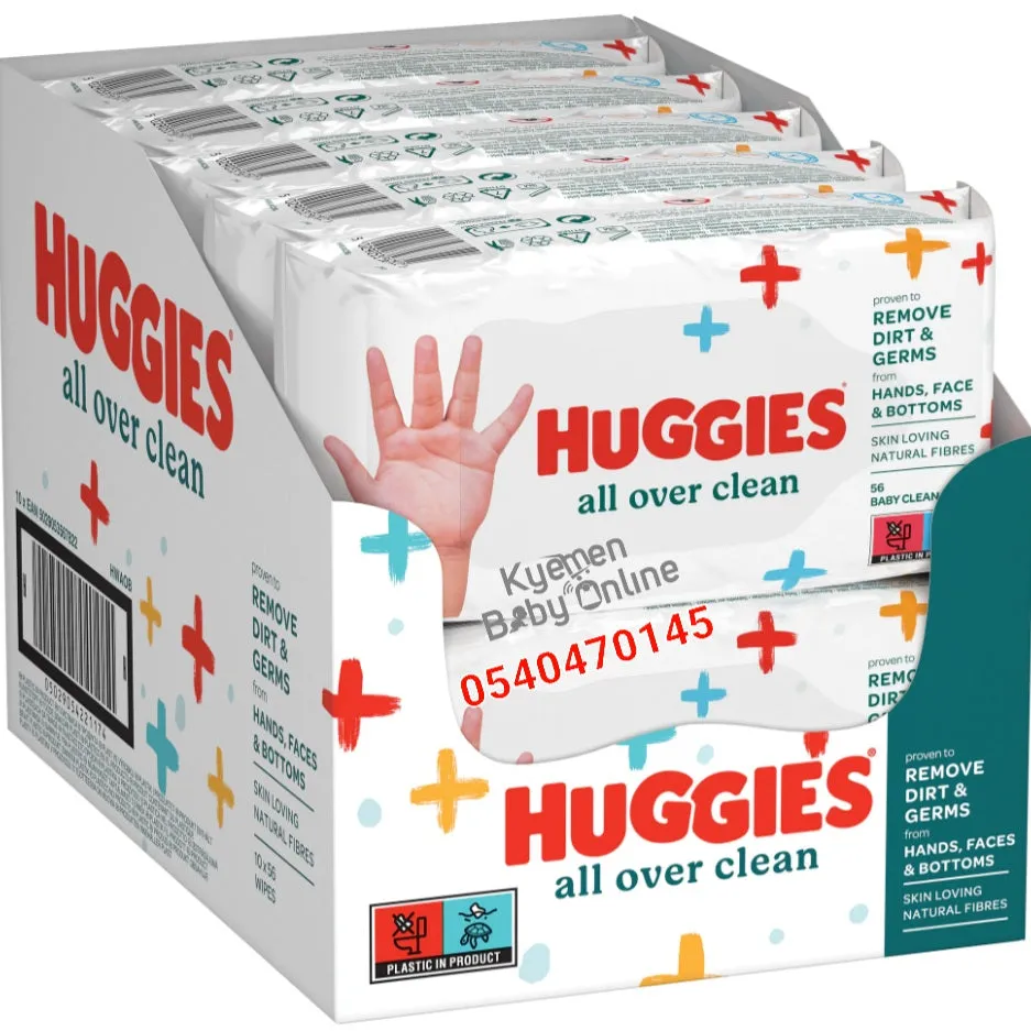 Baby Wipes (Huggies All Over Clean)
