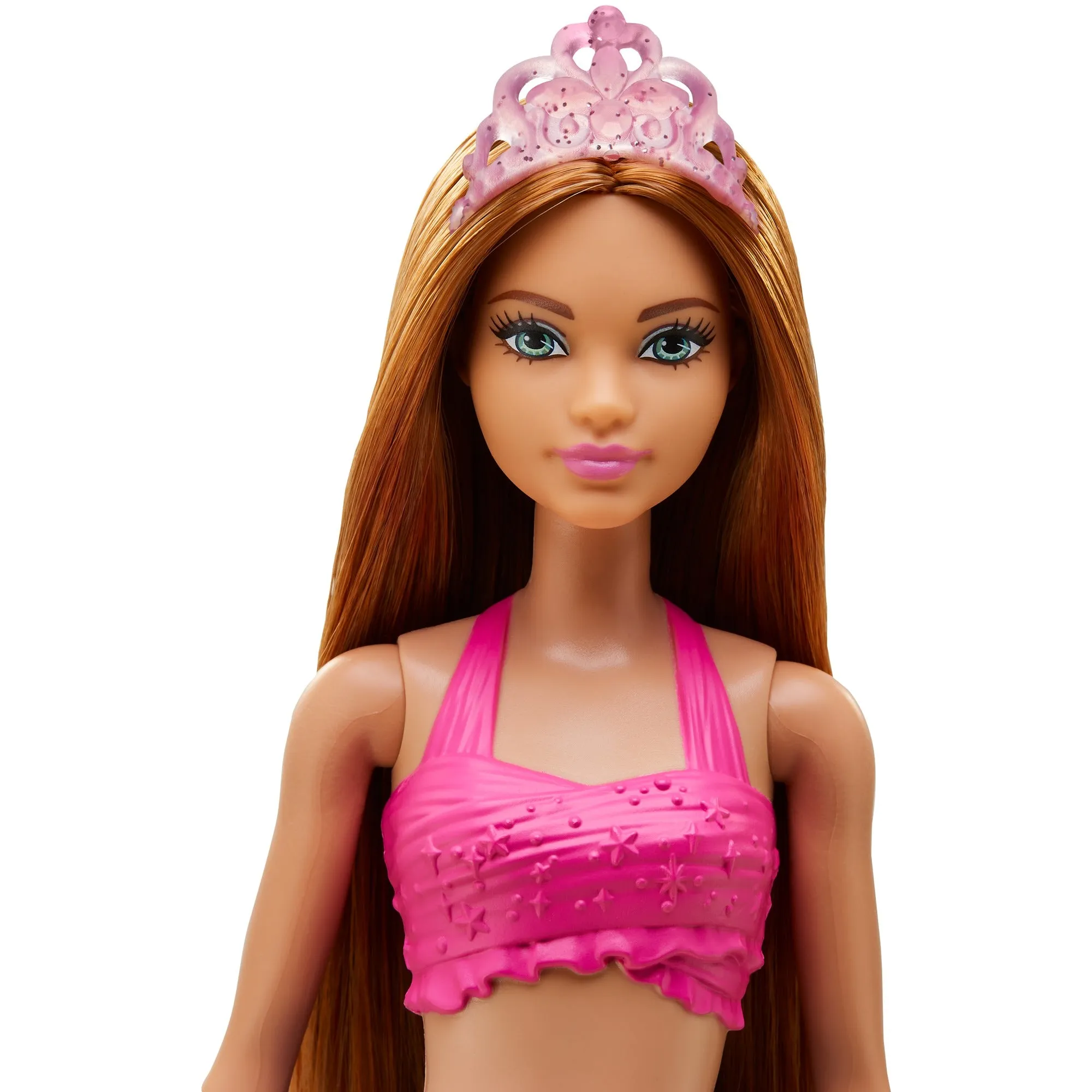 Barbie Brunette Mermaid Set Dolls with Colorful Clothes & Accessories for Kids Ages 3 