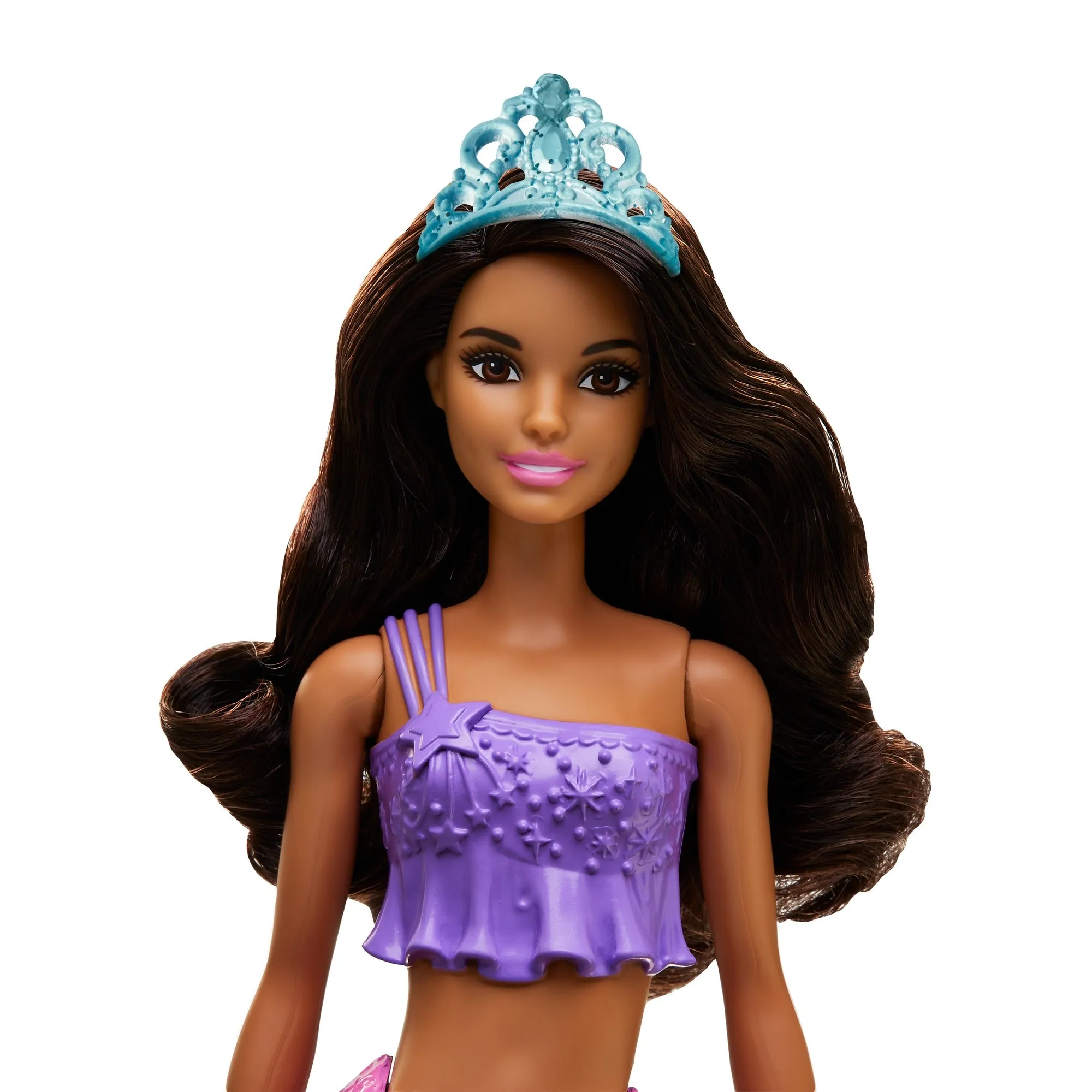 Barbie Brunette Mermaid Set Dolls with Colorful Clothes & Accessories for Kids Ages 3 