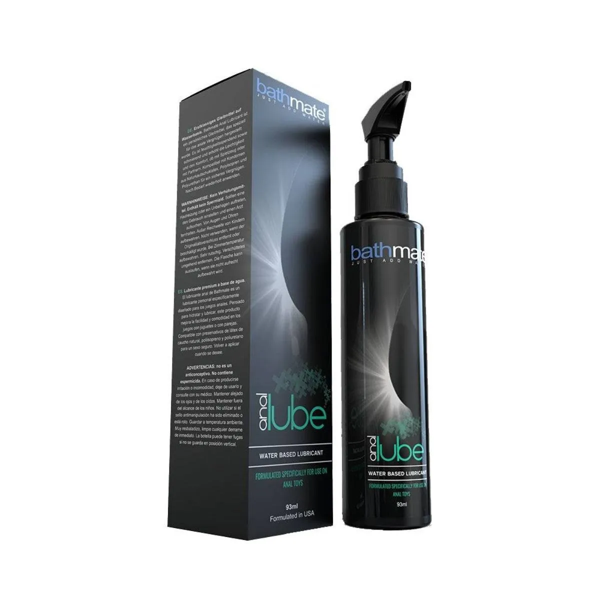Bathmate Anal Water Based Lube 93ml