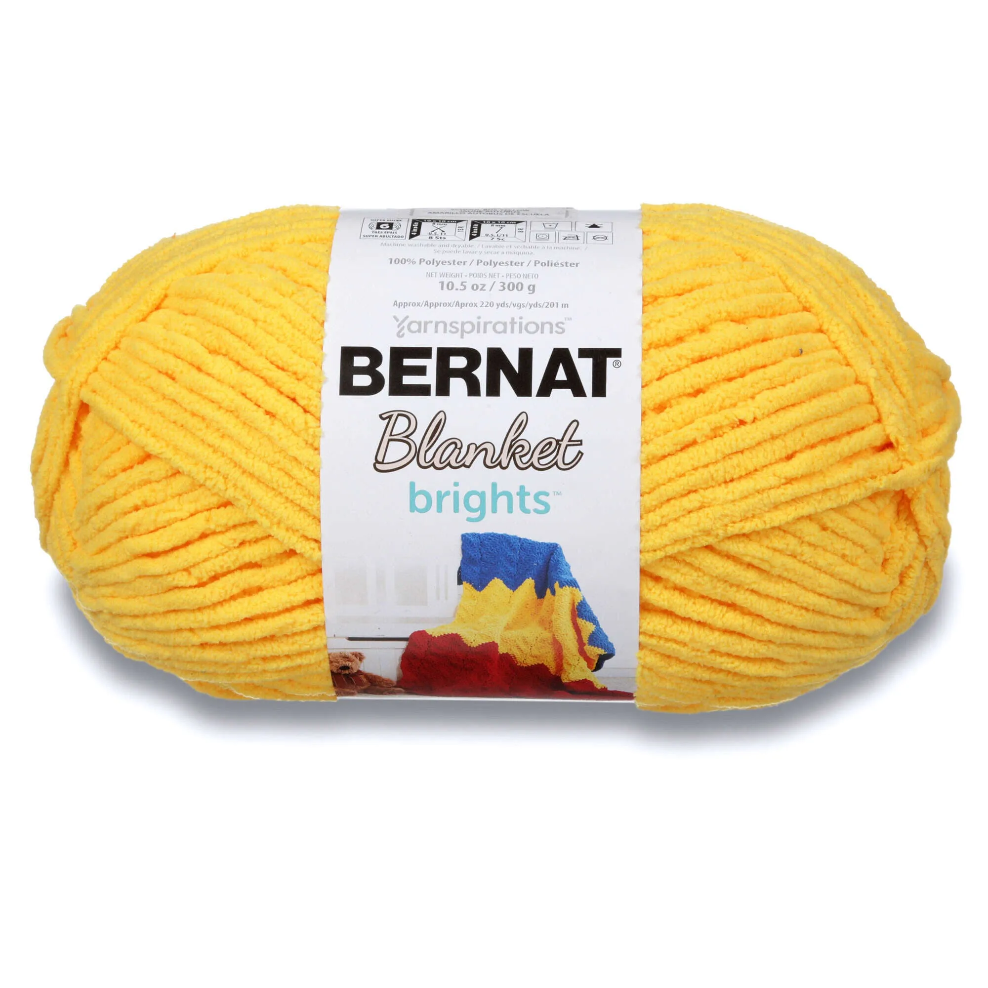 Bernat Blanket Brights Yarn (300g/10.5oz)