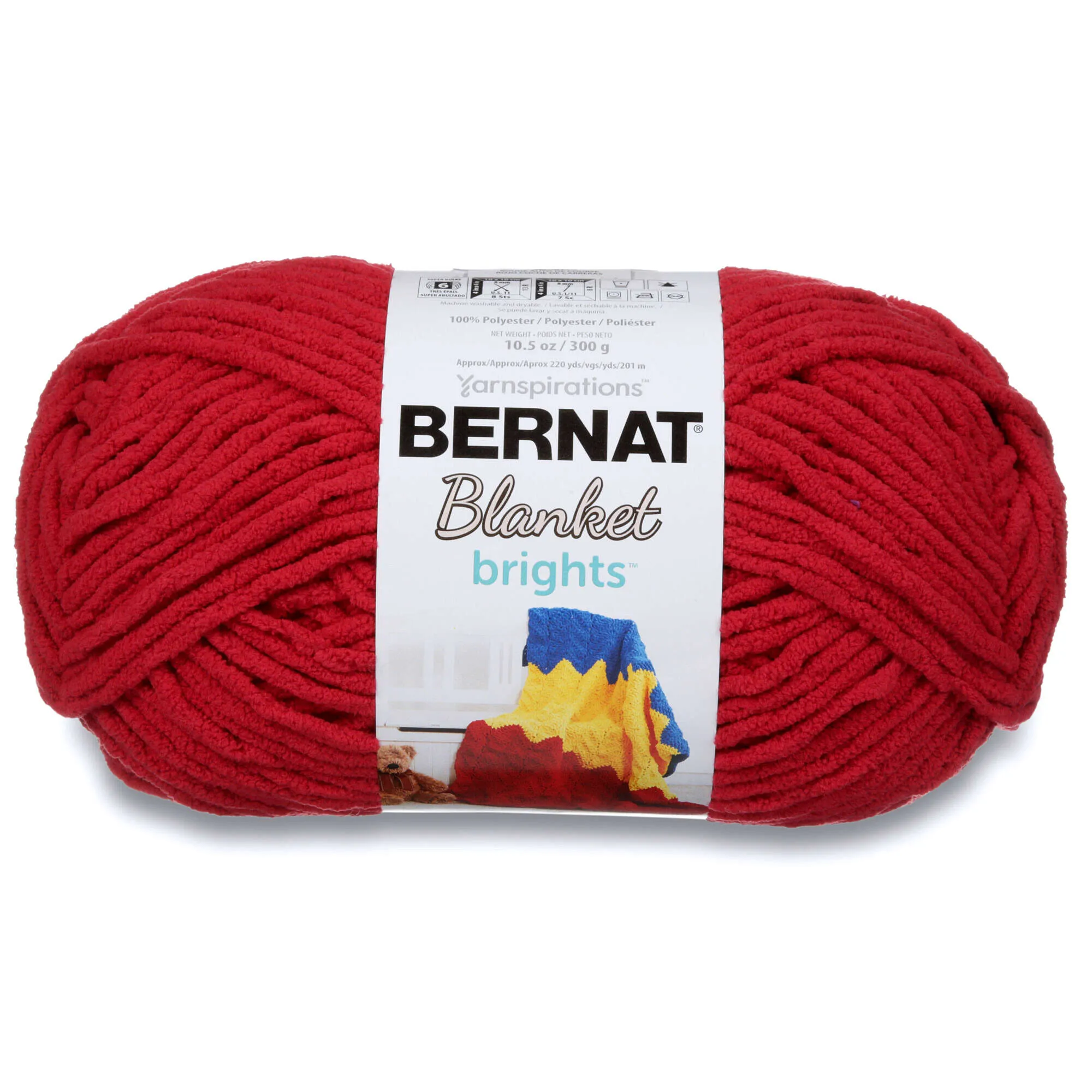 Bernat Blanket Brights Yarn (300g/10.5oz)