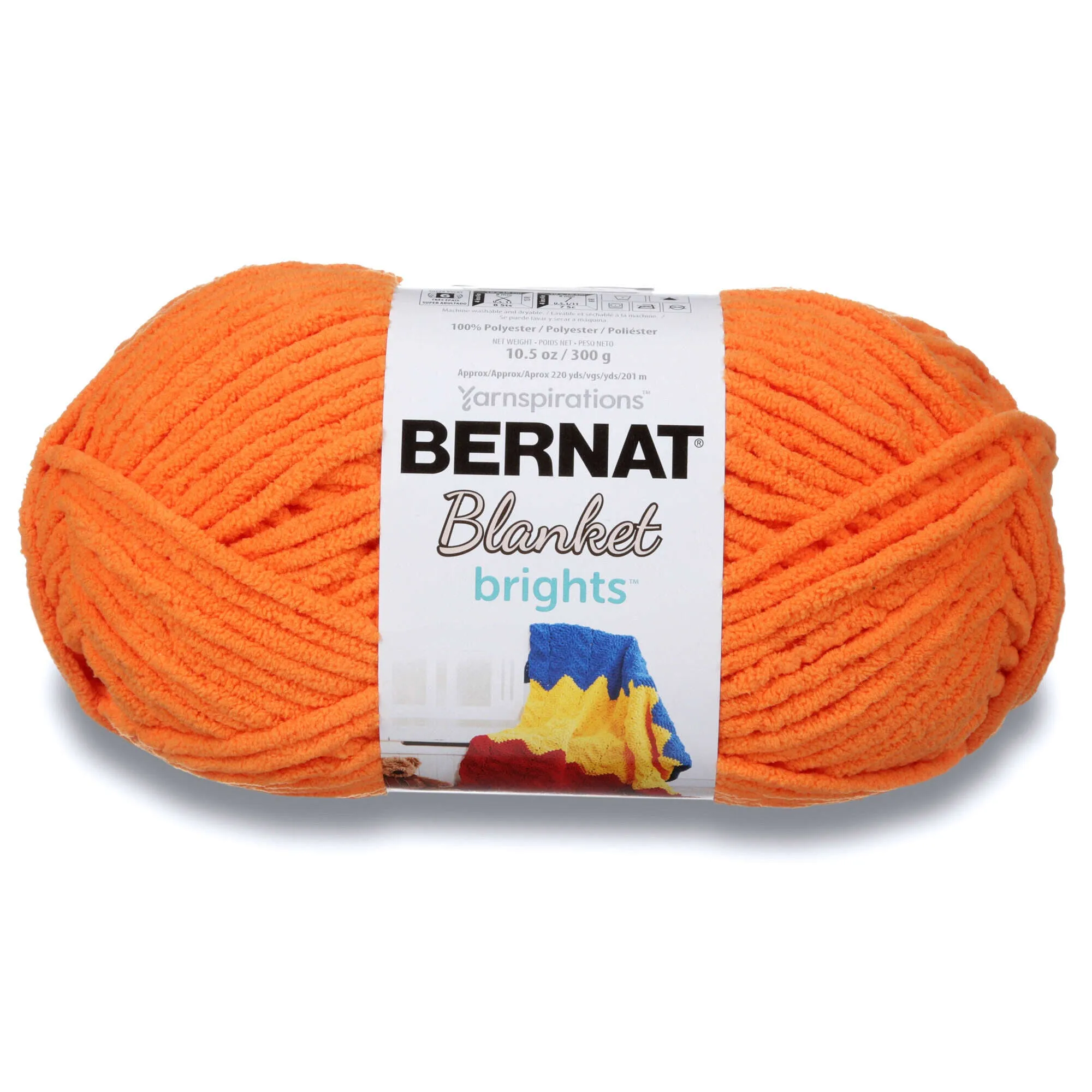 Bernat Blanket Brights Yarn (300g/10.5oz)