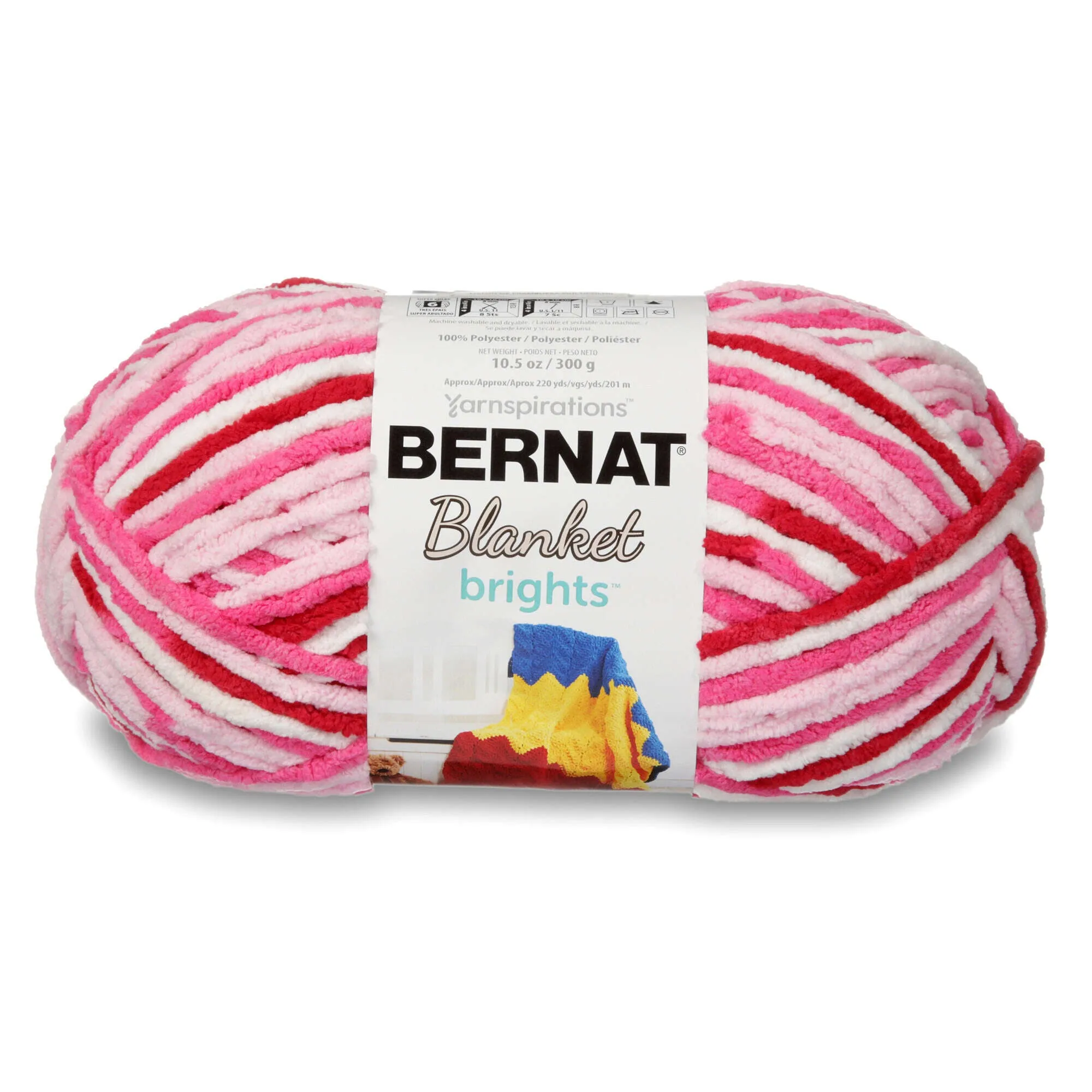 Bernat Blanket Brights Yarn (300g/10.5oz)