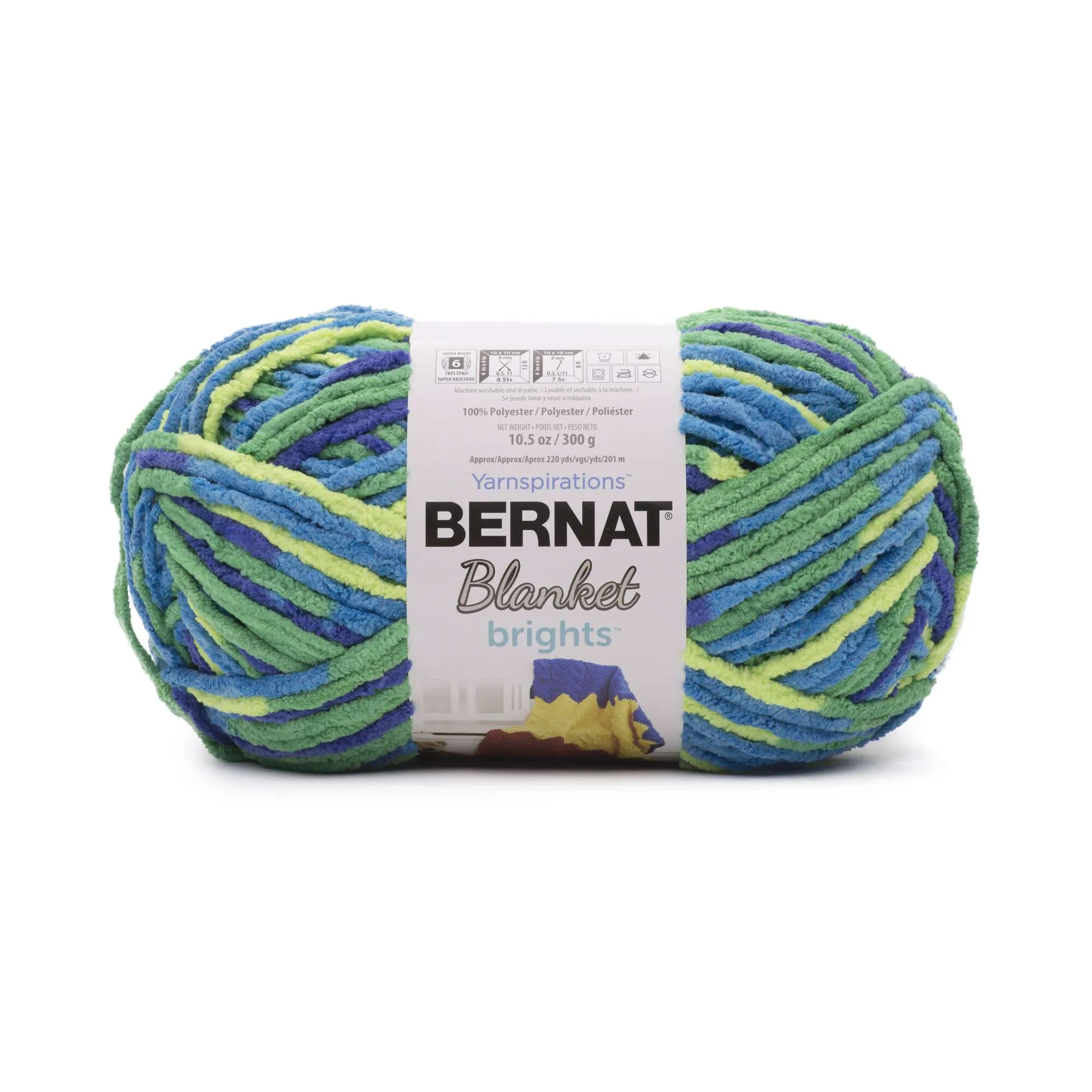 Bernat Blanket Brights Yarn (300g/10.5oz)