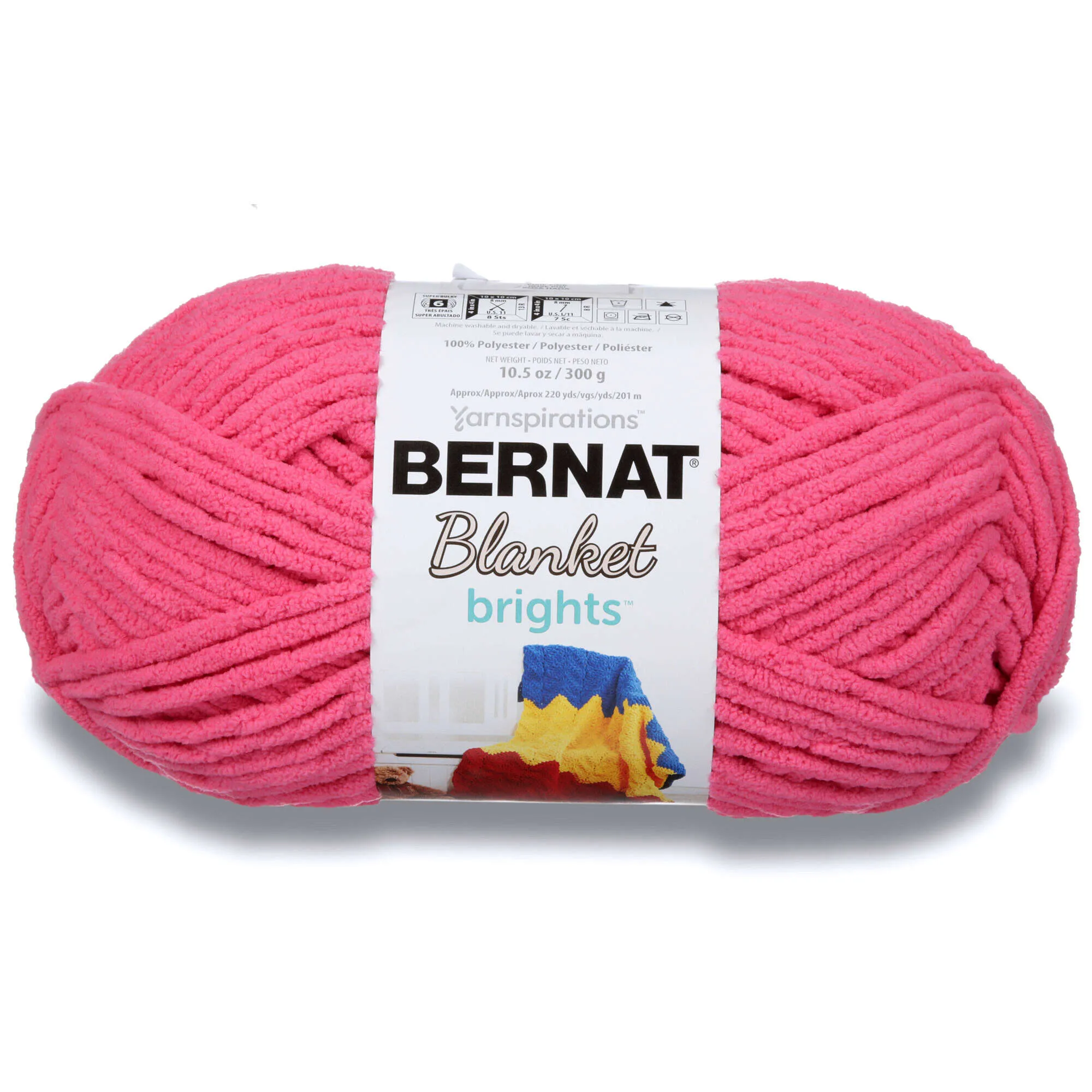 Bernat Blanket Brights Yarn (300g/10.5oz)