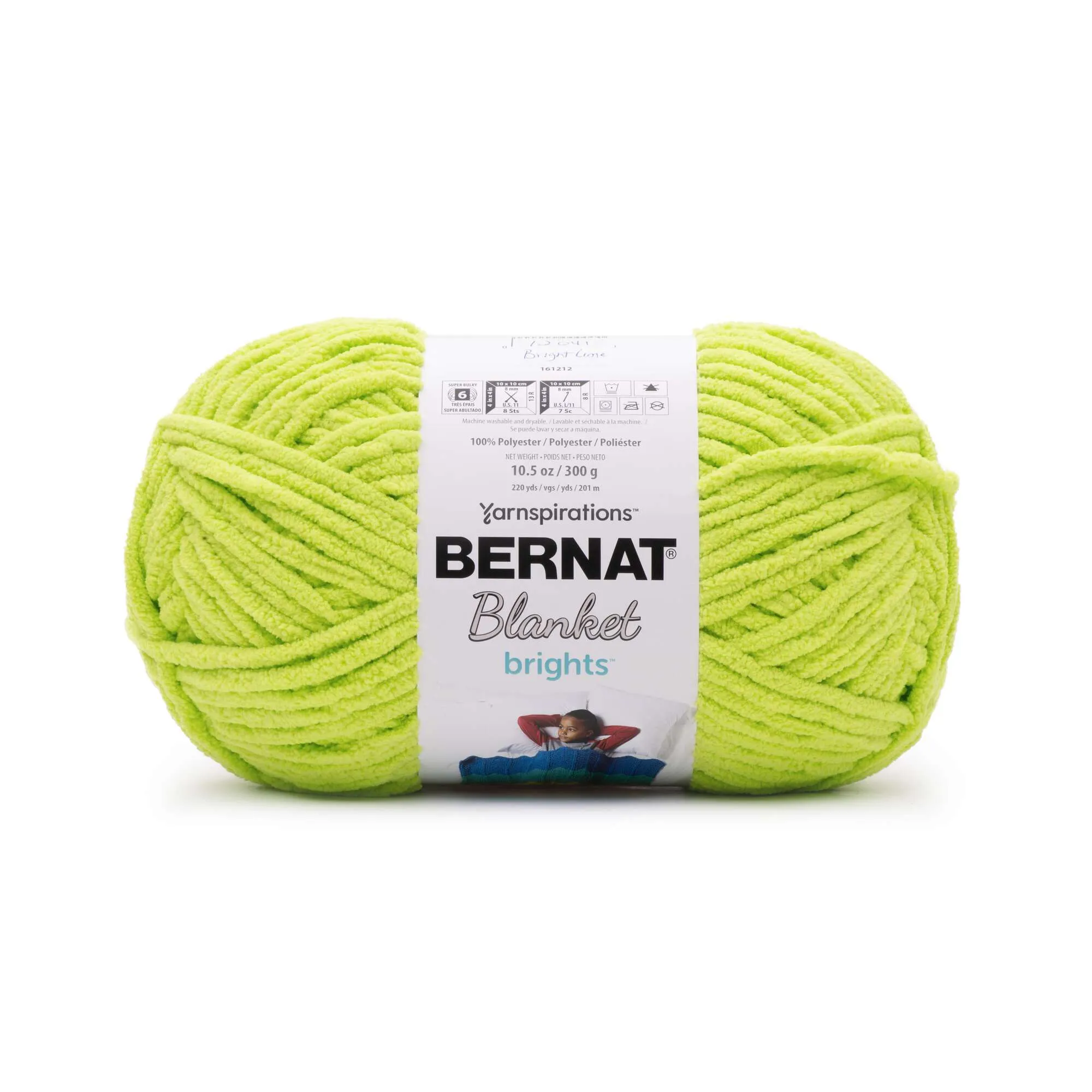 Bernat Blanket Brights Yarn (300g/10.5oz)