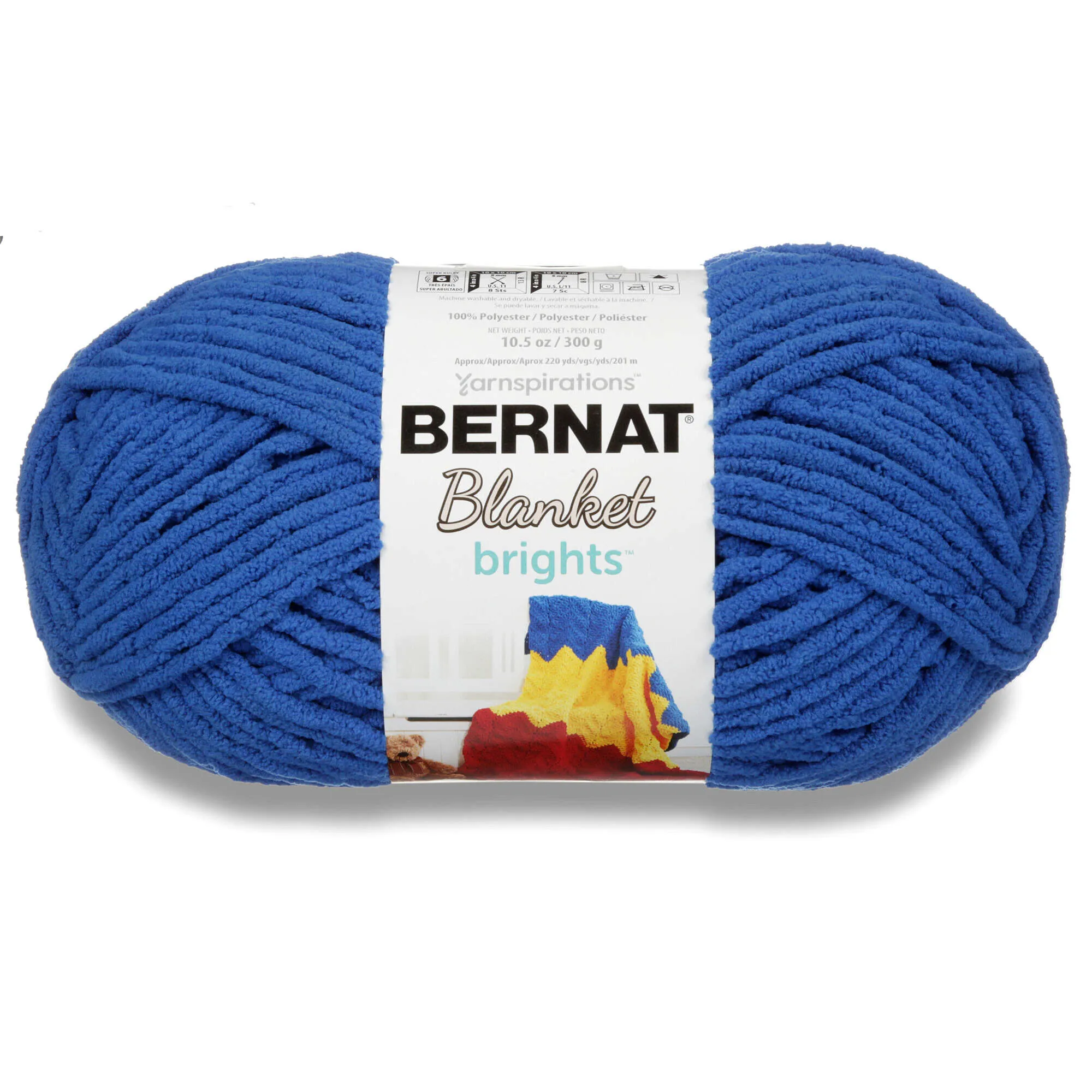 Bernat Blanket Brights Yarn (300g/10.5oz)