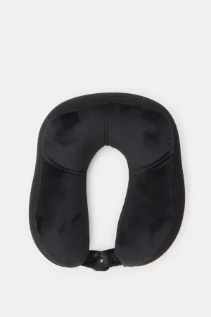 Black Travel Neck Pillow