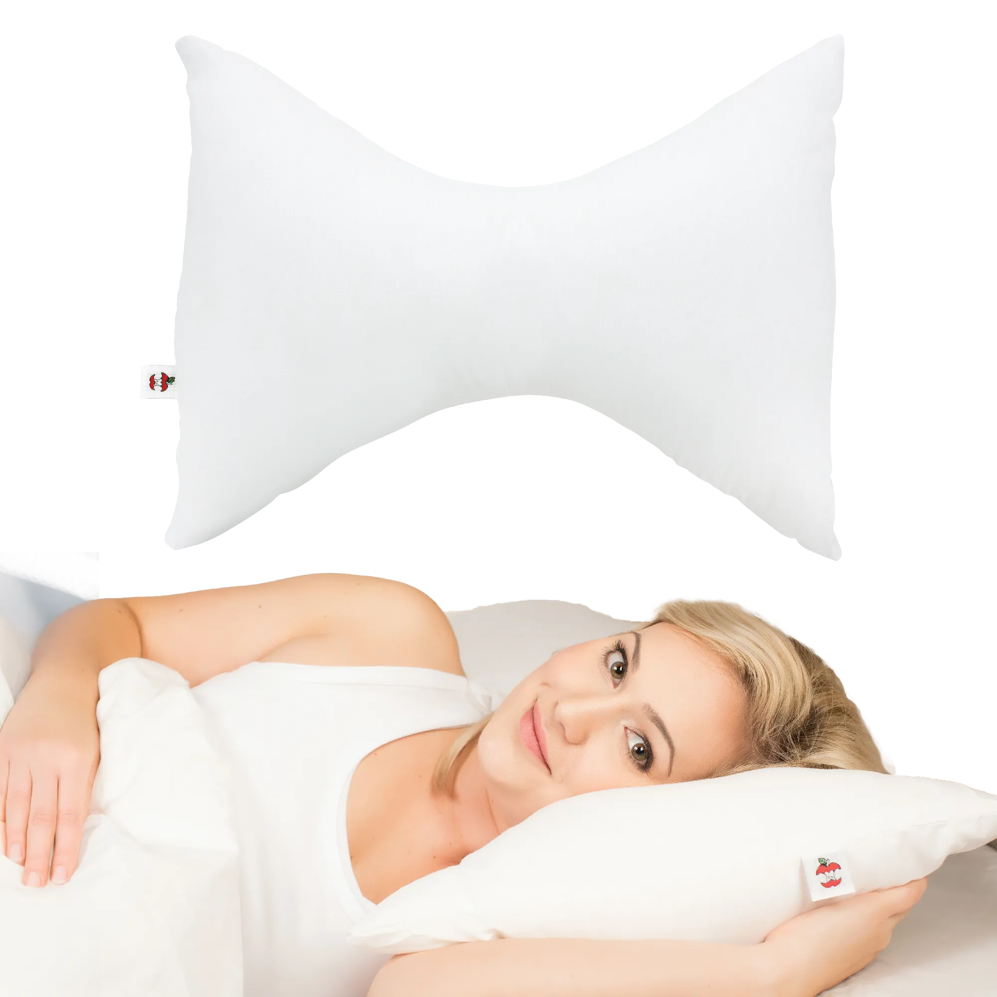 Bowtie Pillow Cervical Support Pillow