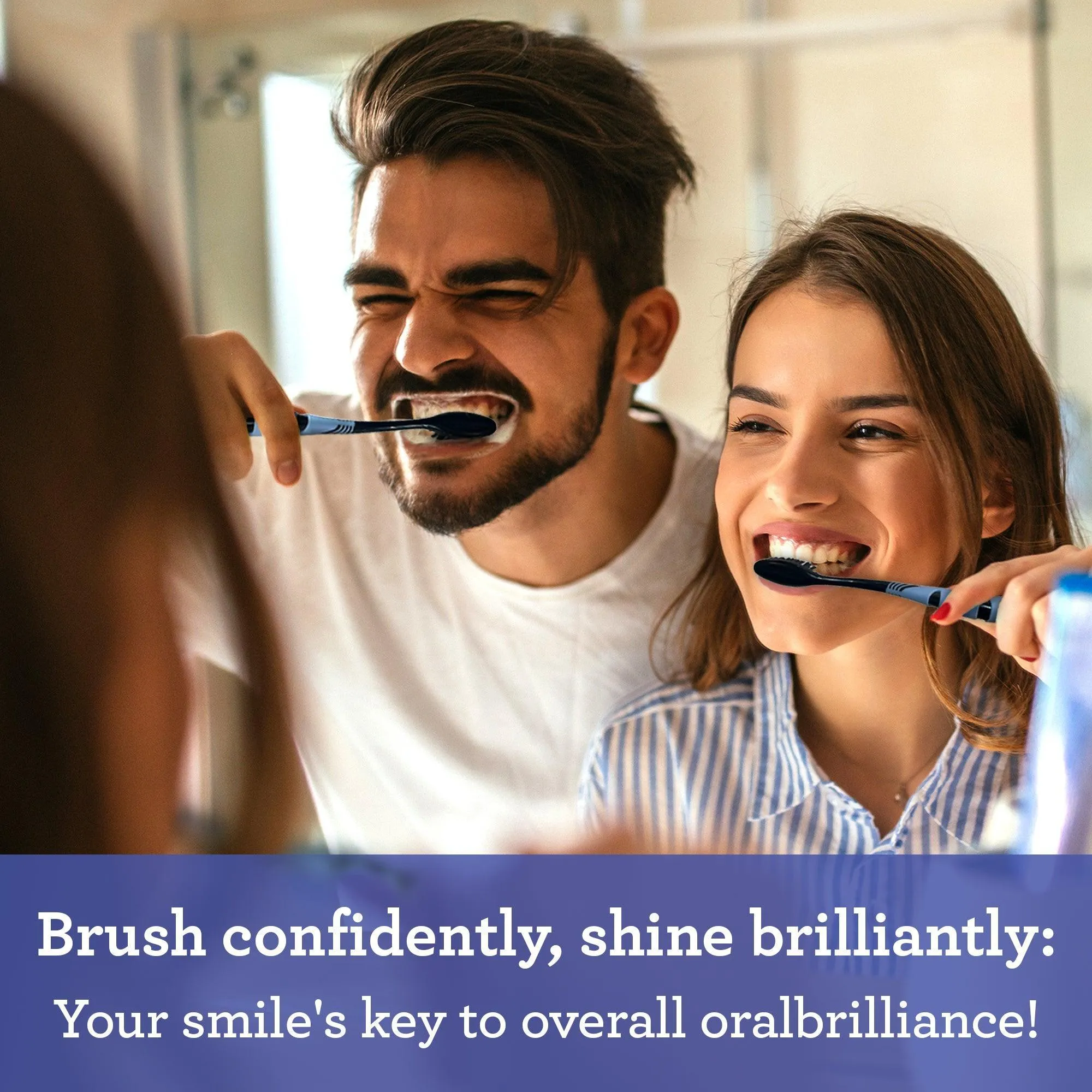 Charcoal Infused Toothbrushes (6 Count)