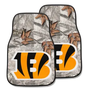 Cincinnati Bengals Camo Front Carpet Car Mat Set - 2 Pieces