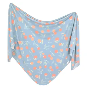 Copper Pearl Knit Swaddle Blanket | Clementine