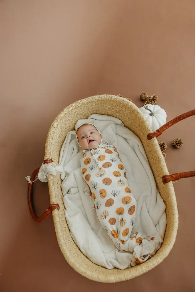 Copper Pearl Knit Swaddle Blanket | Karver