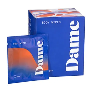 Dame Body Wipes - 15 Sachets