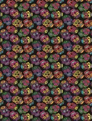 Day of the Dead Skulls Fleece