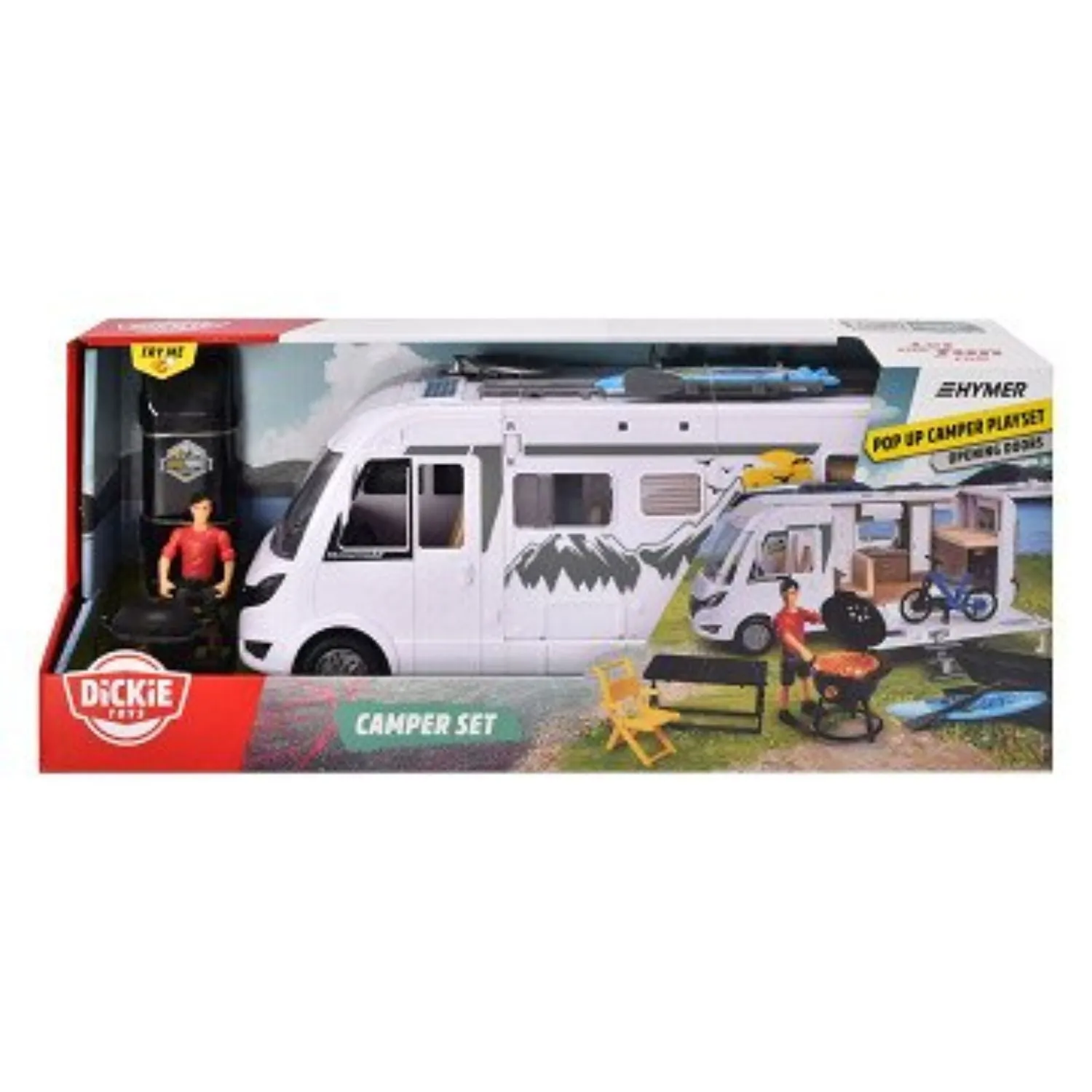 Dickie Toys 30cm Camper Van Play Set