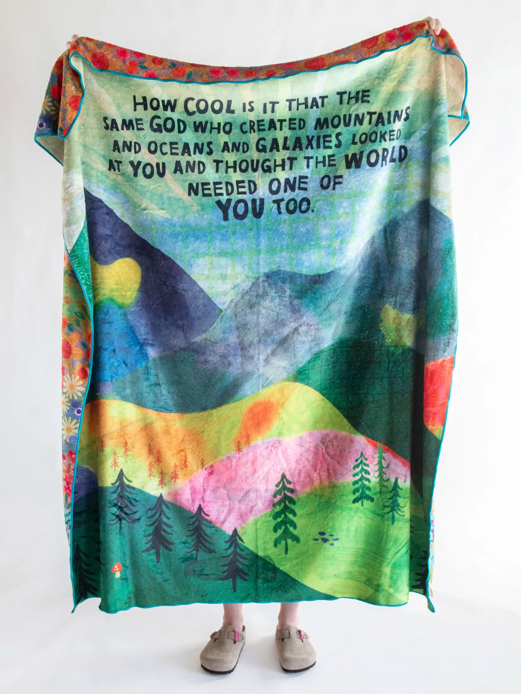 Double-Sided Cozy Throw Blanket - How Cool Is It