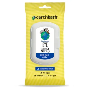 earthbath eye wipes - 30 count