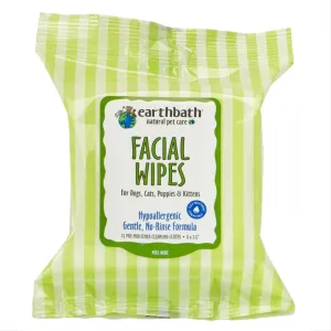 earthbath facial wipes - 25 wipes