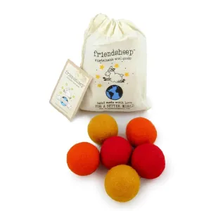 Eco Toy Balls "Orange Crush" - Set of 6