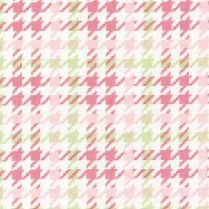 Houndstooth, SRKF-14733-10 PINK