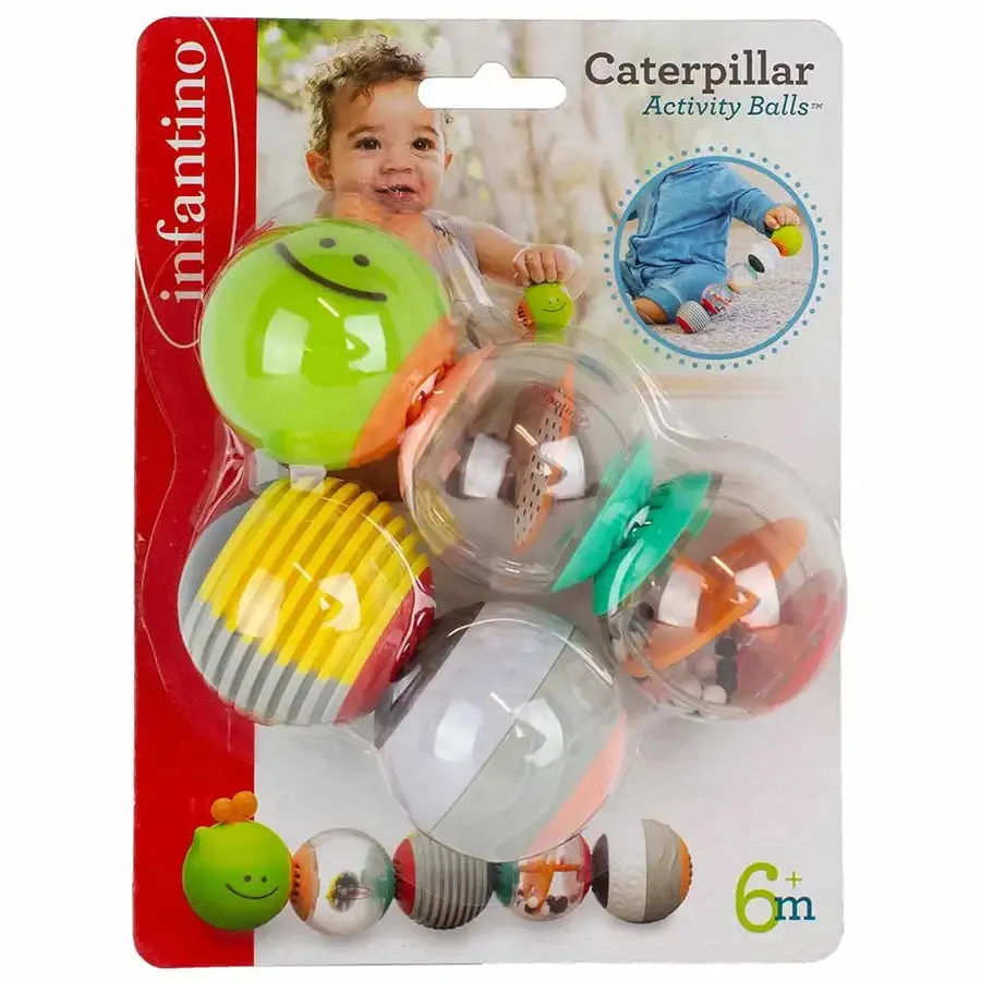 Infantino Caterpillar Activity Balls
