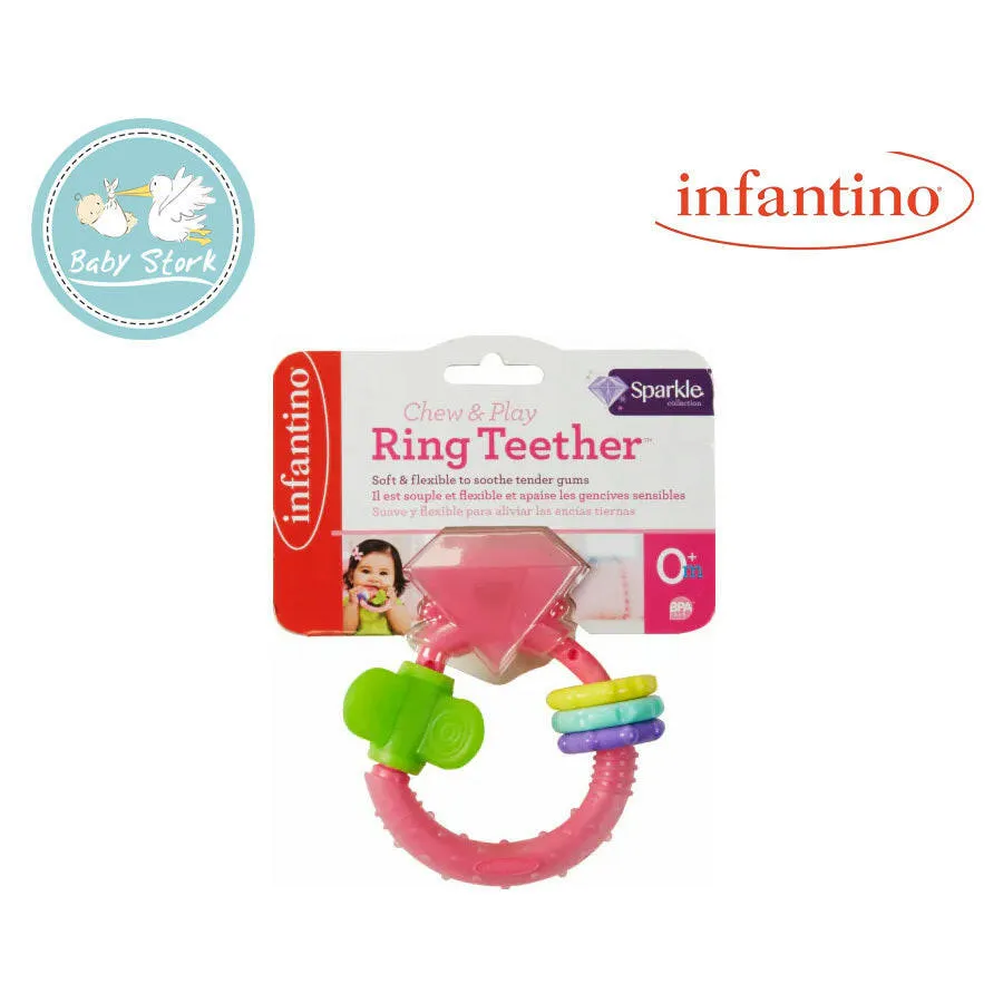 Infantino Chew & Play Ring Teether