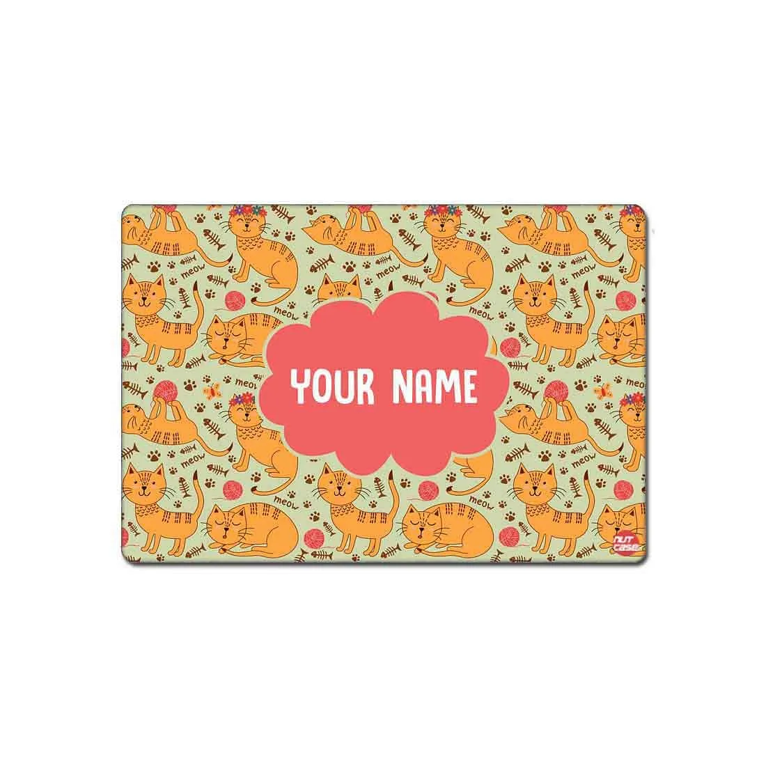 Kids Personalized Return Gifts for Birthday Placemats - Kitty Cat