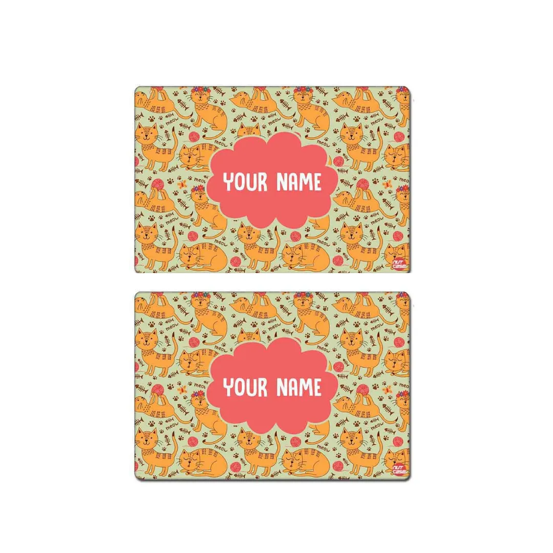 Kids Personalized Return Gifts for Birthday Placemats - Kitty Cat