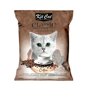 KitCat Cat Classic Clump Litter Coffee 7kg