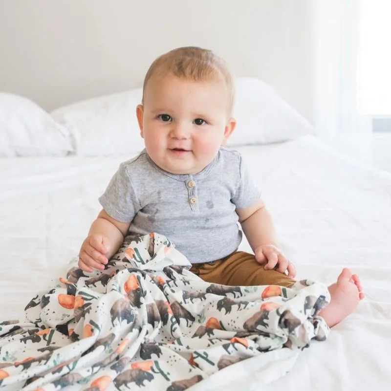Knit Swaddle Blanket