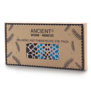 Lavender Natural Cotton and Juco Eye Pillow in Gift Box - Blue Viper - Per case: 1 Piece