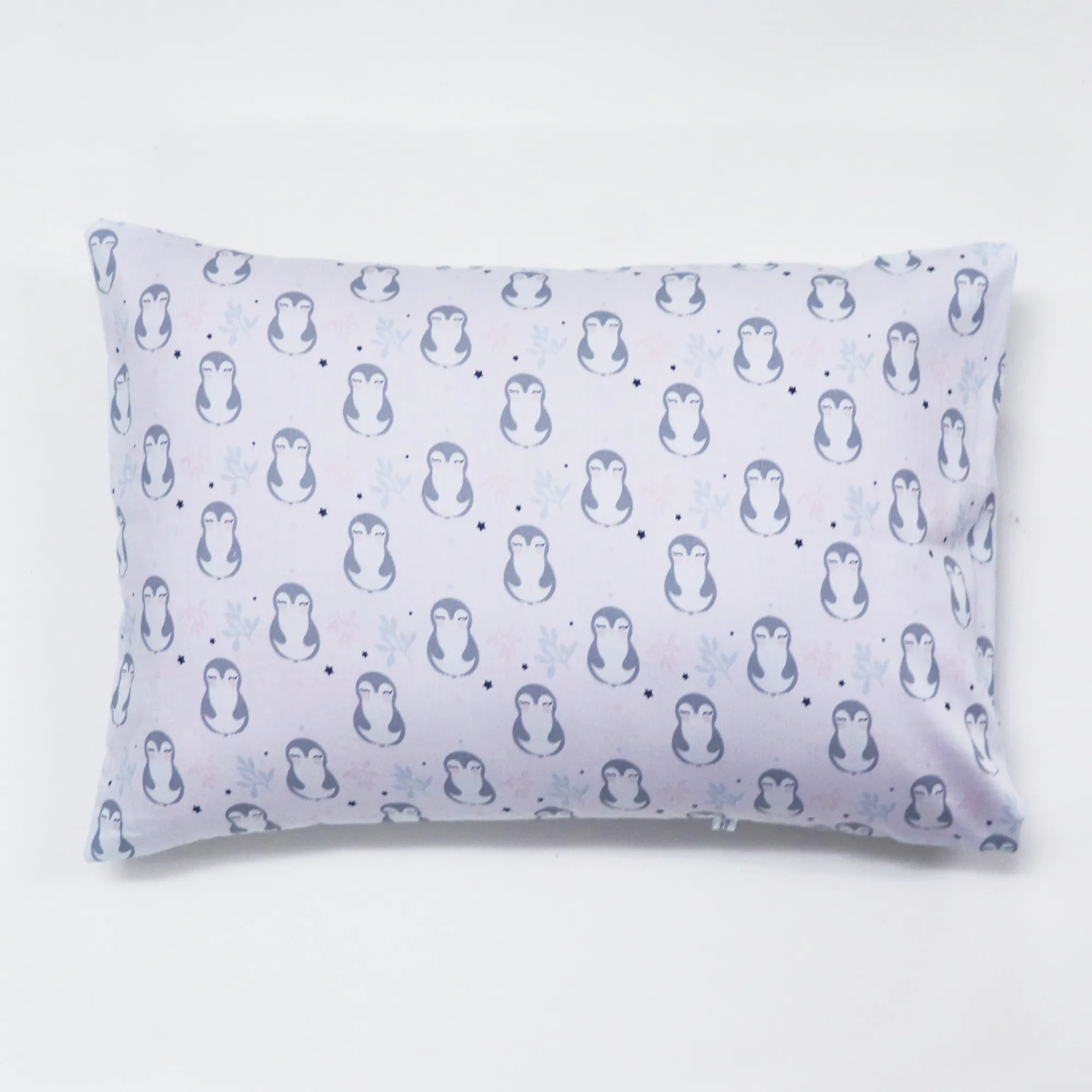 Little Penguin - Toddler Pillow with 100% Cotton Removable cover - 20 X 15 Inches | Children Pillows