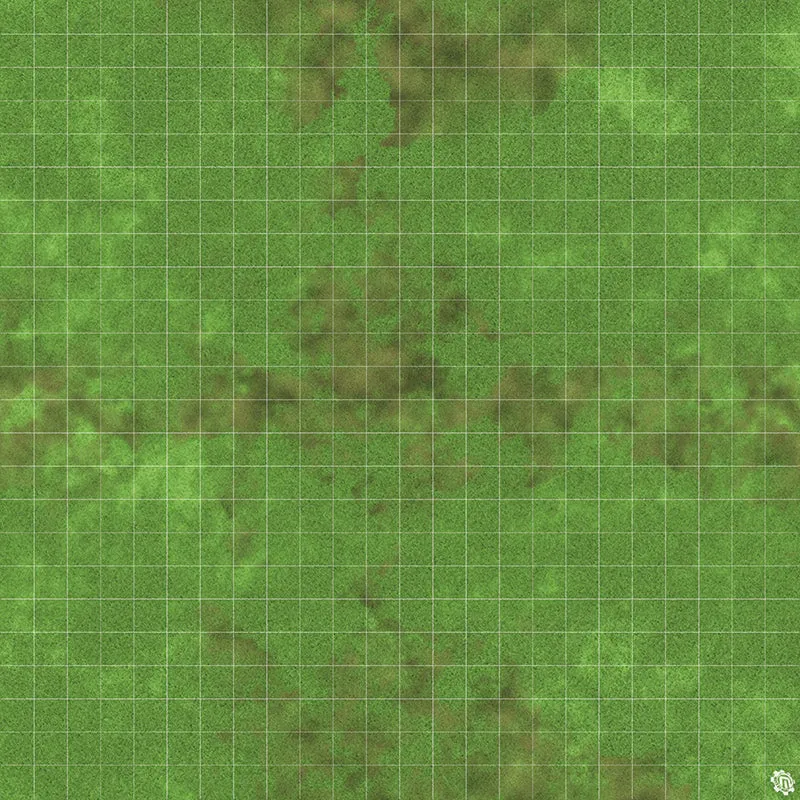 Mats by Mars: Verdant Fields Tabletop Wargaming Play Mat