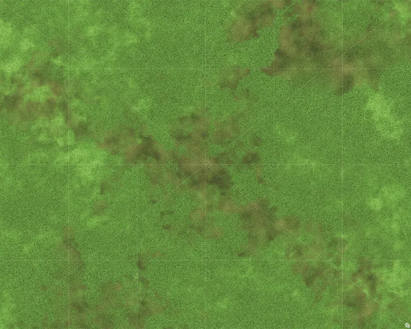 Mats by Mars: Verdant Fields Tabletop Wargaming Play Mat