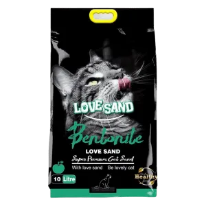 MEAOON BENTONITE LOVE SAND APPLE CAT LITTER 10LTR