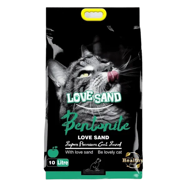 MEAOON BENTONITE LOVE SAND APPLE CAT LITTER 10LTR