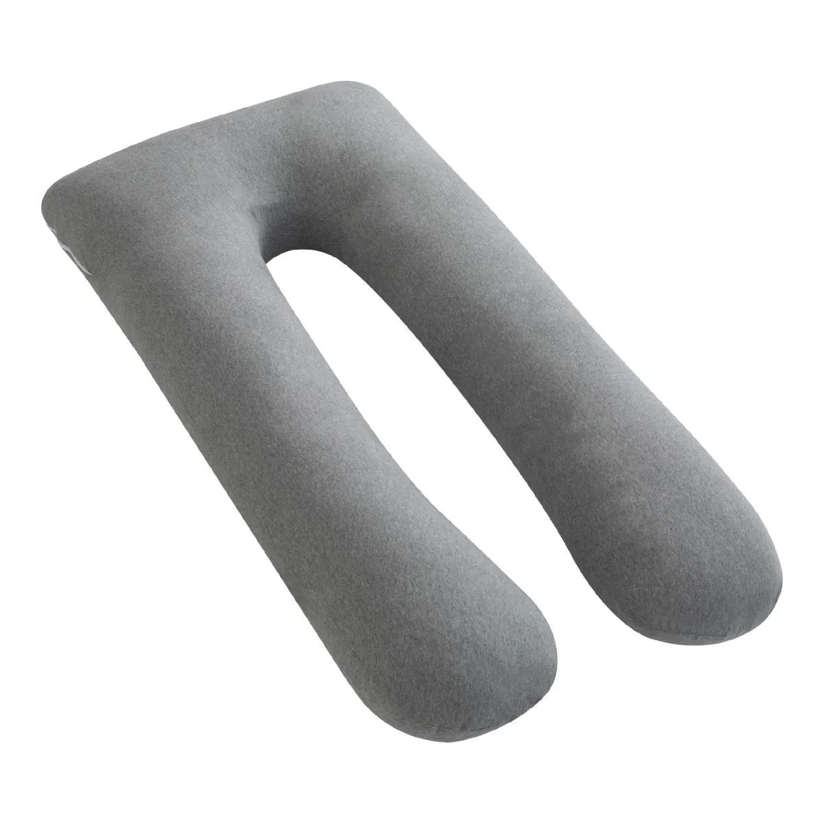 Moon Organic U Shaped  Maternity pillow Maternity Accessories Lite Grey Adult