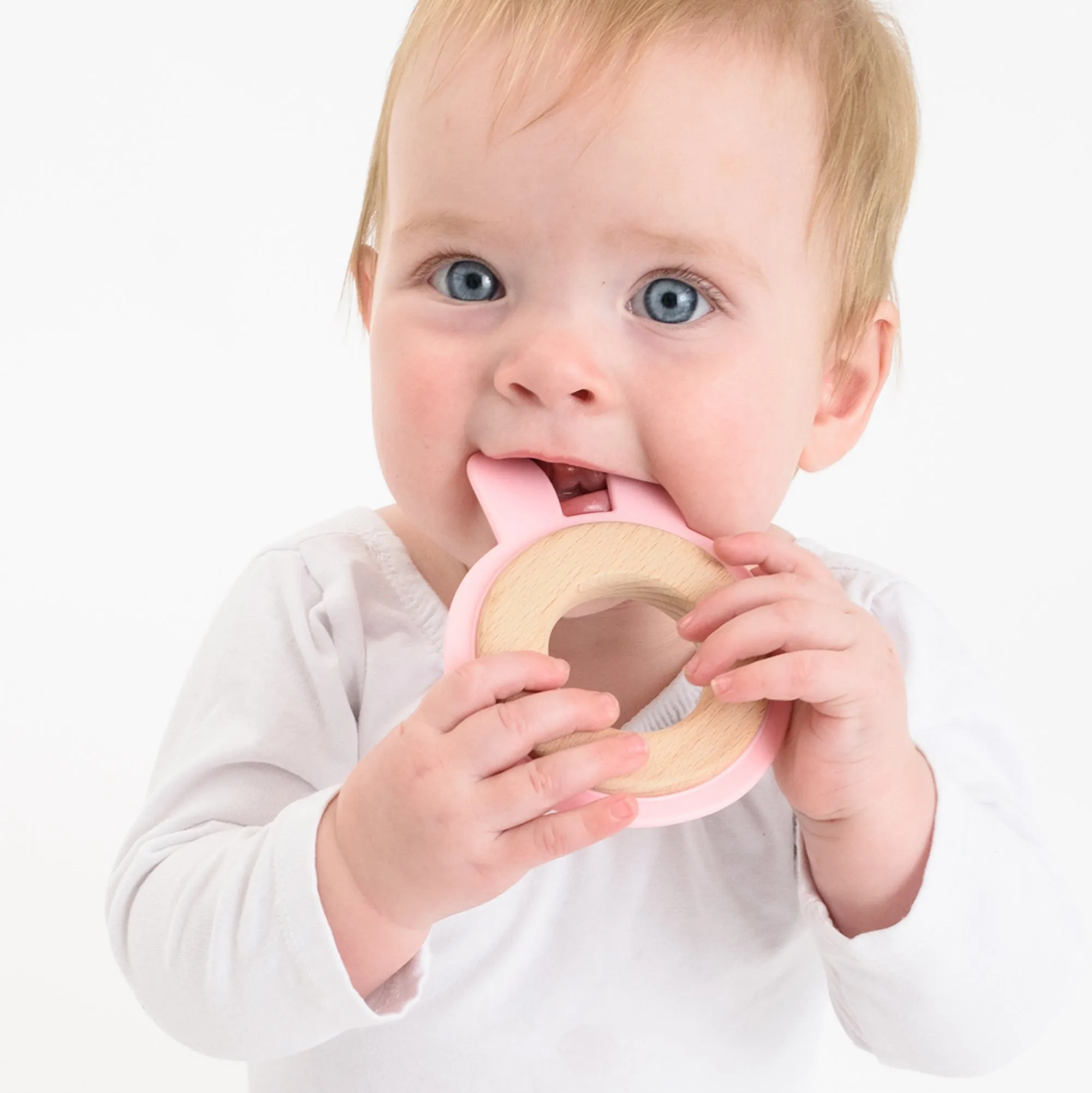 NEW! Silicone & Wood Teething Rings