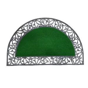 Outdoor Indoor Antislip Door Mat-5910Green(SA2553-8)