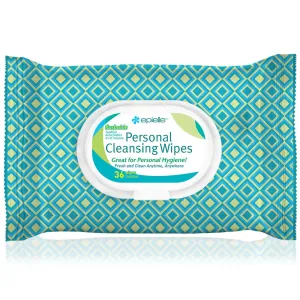 Personal Cleansing Flushable Wipes | 36ct