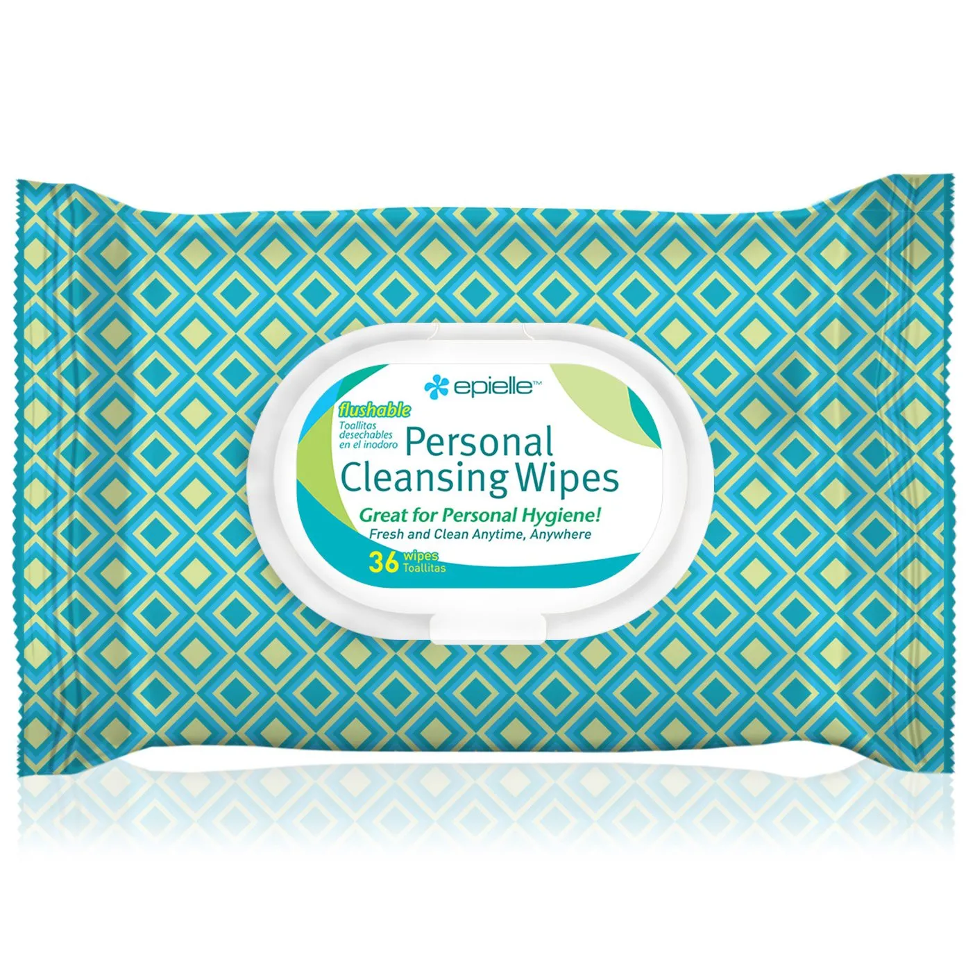 Personal Cleansing Flushable Wipes | 36ct