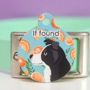 Personalised Pet ID Tag - Cartoon Summer Fruits